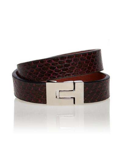 Bratara_handmade_piele_piton_Roso_Mirage_Karine_PT141203S_1