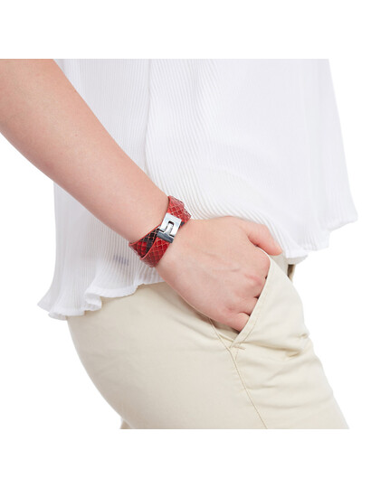 Bratara_handmade_piele_piton_Roso_Rosu_Karine_PT191203S_2