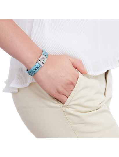 Bratara_unicat_piele_piton_Azzuro_Albastru_Karine_PT081103S_2