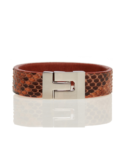 Bratara_unicat_piele_piton_Marrone_Maro_Karine_PT061103S_1