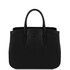 Geanta dama din piele naturala Tuscany Leather, neagra, Camelia
