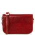 Geanta piele naturala dama Tuscany Leather, rosie, Carmen