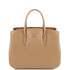 Geanta dama din piele naturala Tuscany Leather, sampanie, Camelia
