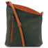 Geanta unisex Tuscany Leather din piele naturala verde inchis, TL Bag
