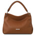 Geanta dama din piele coniac, Tuscany Leather, TL Bag Soft