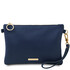 Plic dama din piele naturala albastru inchis, Tuscany Leather, TL Bag Soft
