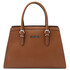 Geanta dama piele naturala coniac, Tuscany Leather, TL Bag