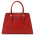 Geanta dama piele naturala rosu aprins, Tuscany Leather, TL Bag