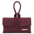 Plic dama piele naturala bordo Tuscany Leather