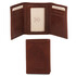 Portofel din piele naturala Tuscany Leather, maro