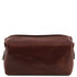 Geanta cosmetice piele maro, marime mica, Tuscany Leather, Smarty