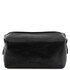 Geanta cosmetice piele neagra, marime mica, Tuscany Leather, Smarty