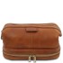 Geanta cosmetice piele maro natural, Tuscany Leather, Patrick