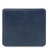 Mouse Pad din piele naturala albastru inchis Tuscany Leather