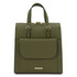 Rucsac dama din piele naturala verde inchis TL Bag