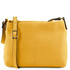 Geanta dama din piele naturala Tuscany Leather, galbena