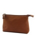 Mina Leather beauty case Cognac