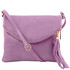 Geanta mica dama din piele lila Tuscany Leather, TL Young