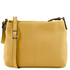 TL Bag Soft leather shoulder bag Pastel yellow