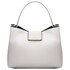 Geanta dama din piele naturala alba, TL Clio