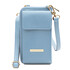 TL Bag Leather wallet with strap Light Blue