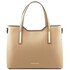 Olimpia Leather tote Champagne