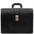 Servieta doctor piele naturala neagra, Tuscany Leather, Canova