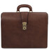 Servieta doctor piele naturala maro inchis, Tuscany Leather, Canova