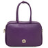 Vivian Leather tote Purple