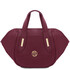 Dana Leather handbag Bordeaux