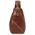 Kevin Leather crossover bag Brown