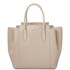 Tulipan Leather handbag Beige