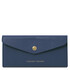 Leather envelope wallet Dark Blue