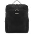 Bangkok Leather laptop backpack - Large size Black