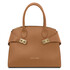 Coccola Leather handbag Caramel