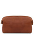 Smarty Leather toiletry bag - Small size Natural