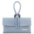 TL Bag Leather clutch Light Blue