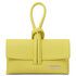 TL Bag Leather clutch Lime Yellow