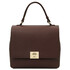 Silene Leather convertible backpack handbag Coffee
