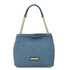TL Bag Straw effect bucket bag Light Blue