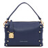 Praline Soft leather duffle bag Dark Blue