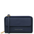 Urania Leather wallet/phone holder with strap Dark Blue