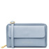 Urania Leather wallet/phone holder with strap Light Blue