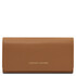 Iside Exclusive leather wallet - Large size Caramel