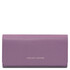 Iside Exclusive leather wallet - Large size Lilac