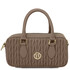 Mousse Leather handbag Taupe