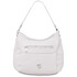 Brenda Soft leather shoulder bag White