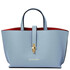 Agatha Leather handbag Light Blue