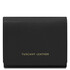 Iside Exclusive leather wallet - Small size Black