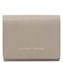 Iside Exclusive leather wallet - Small size Light Taupe
